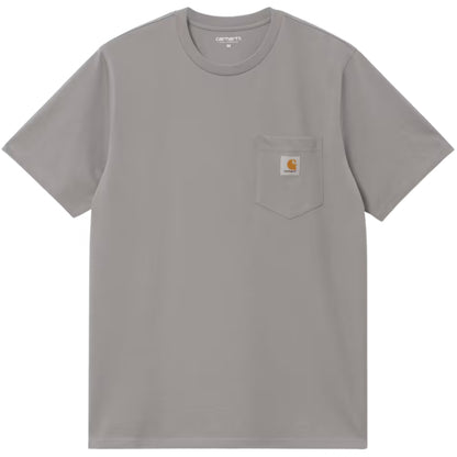 Maglietta Carhartt WIP SS Pocket Tee GRIGIO