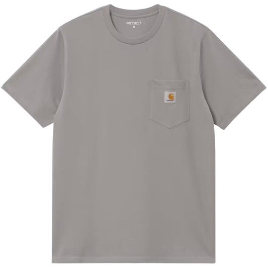 Maglietta Carhartt WIP SS Pocket Tee GRIGIO