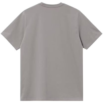 Maglietta Carhartt WIP SS Pocket Tee GRIGIO