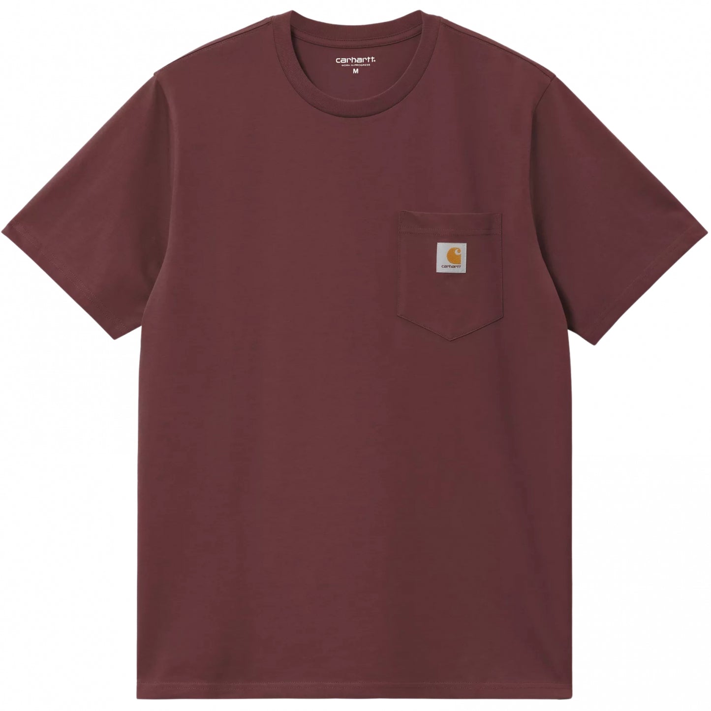 Maglietta Carhartt WIP SS Pocket Tee BORDEAUX