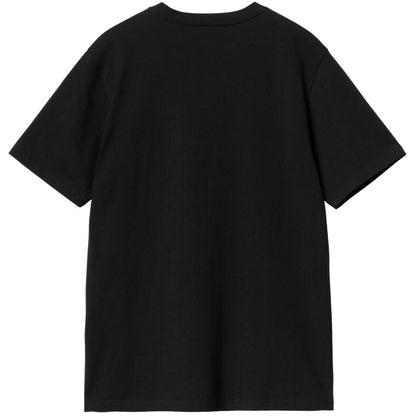 Maglietta Carhartt WIP SS Pocket Tee NERO