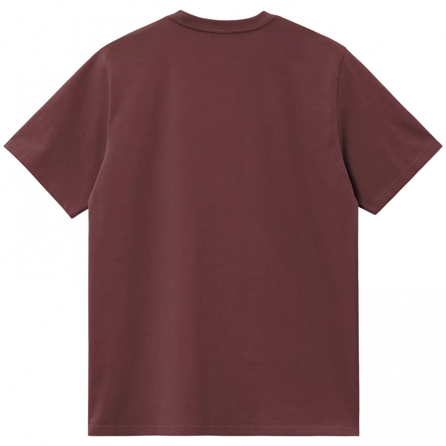Maglietta Carhartt WIP SS Pocket Tee BORDEAUX