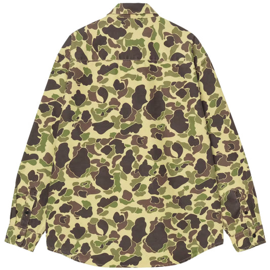 Camicia Carhartt WIP LS Duck Shirt CAMOUFLAGE
