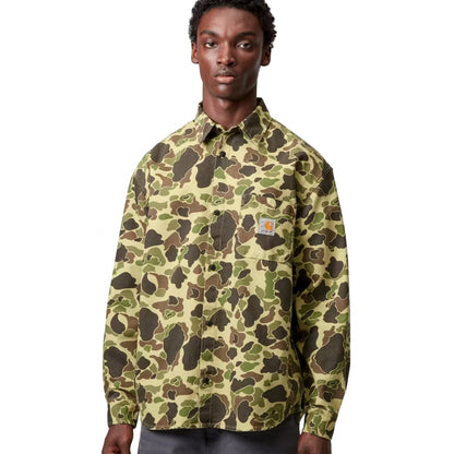 Camicia Carhartt WIP LS Duck Shirt CAMOUFLAGE