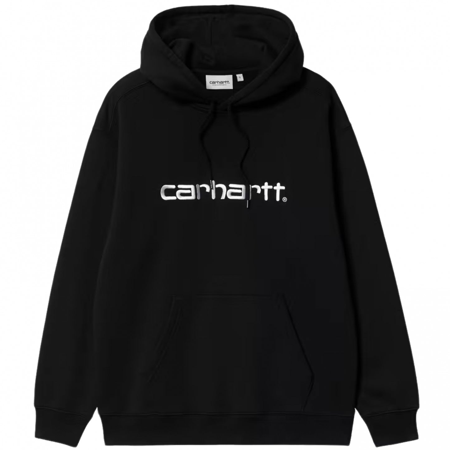Felpa Donna Carhartt WIP Hooded Carhartt Sweatshir NERO