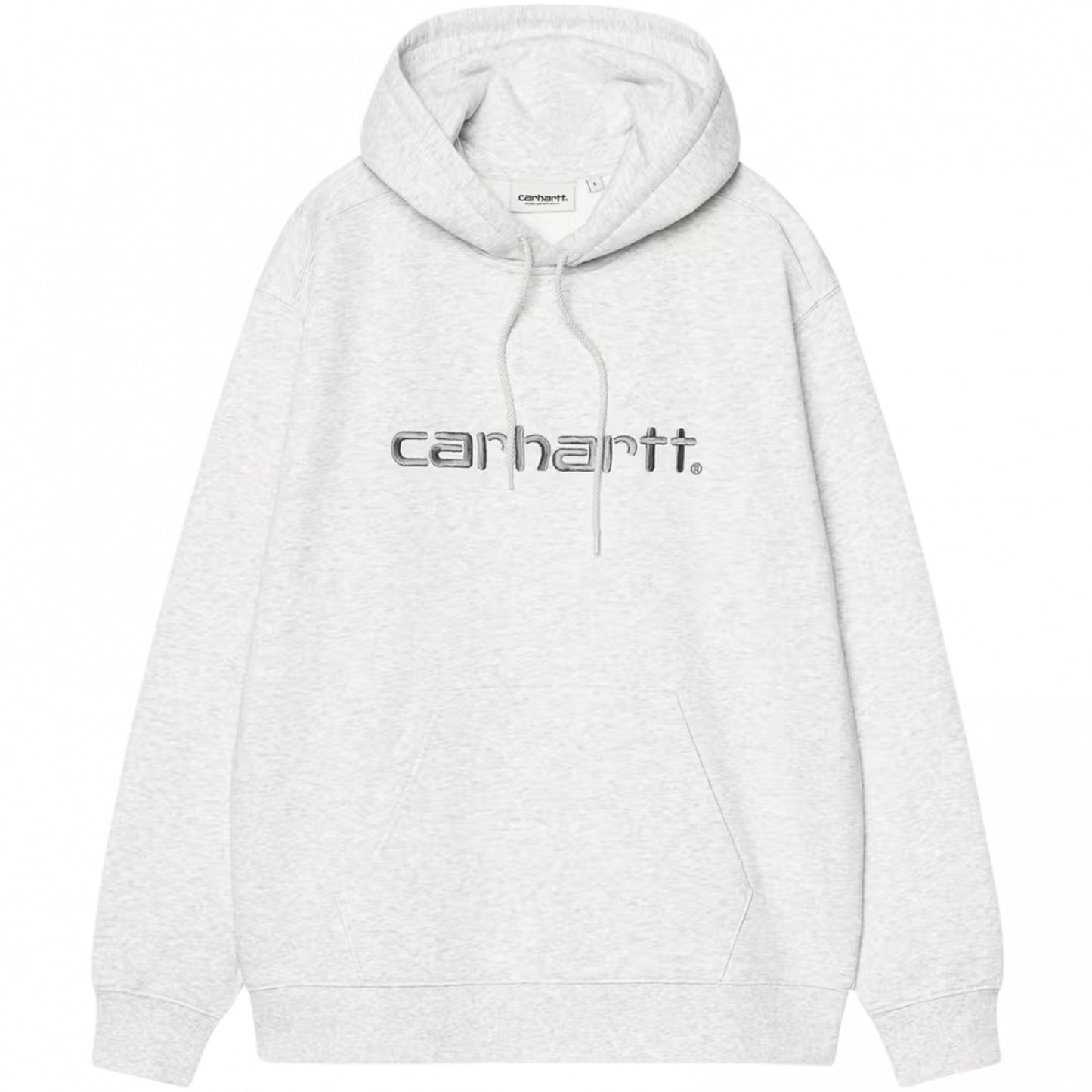 Felpa Donna Carhartt WIP Hooded Carhartt Sweatshir GRIGIO