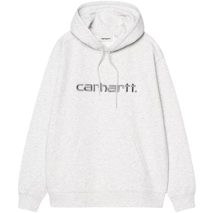 Felpa Donna Carhartt WIP Hooded Carhartt Sweatshir GRIGIO