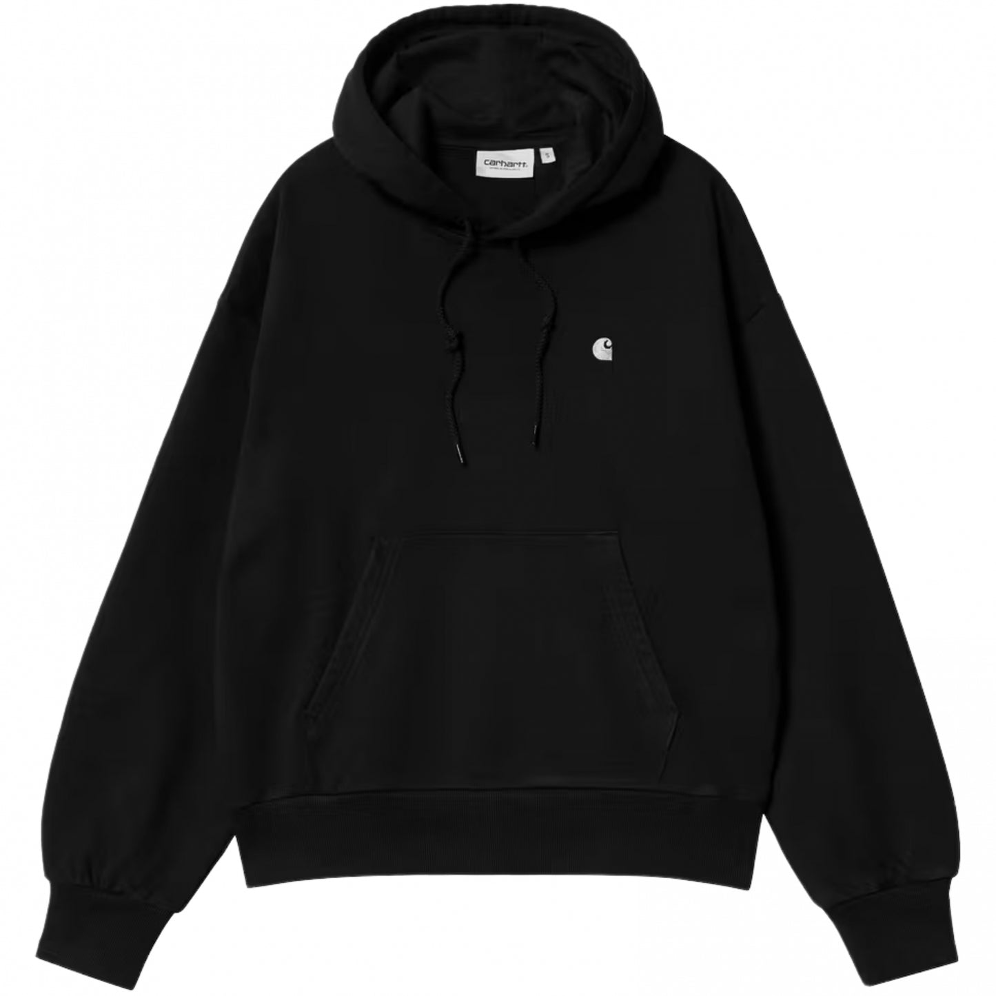 Felpa Donna Carhartt WIP Hooded Casey Sweatshirt NERO