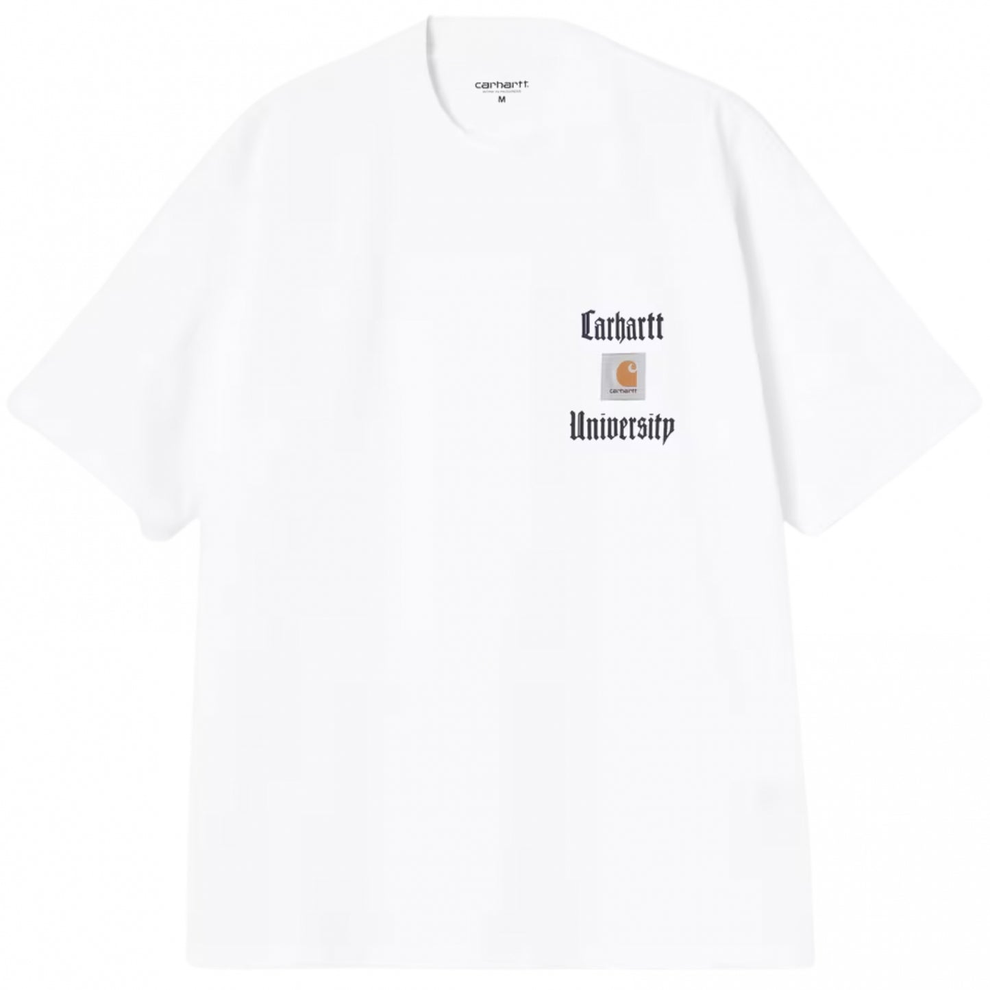 Maglietta Carhartt WIP Schooling Heart Tee BIANCO