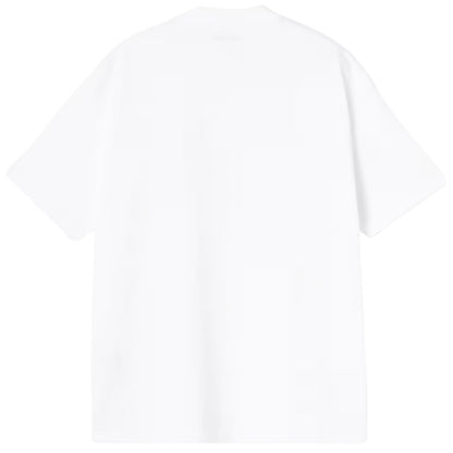 Maglietta Carhartt WIP Schooling Heart Tee BIANCO
