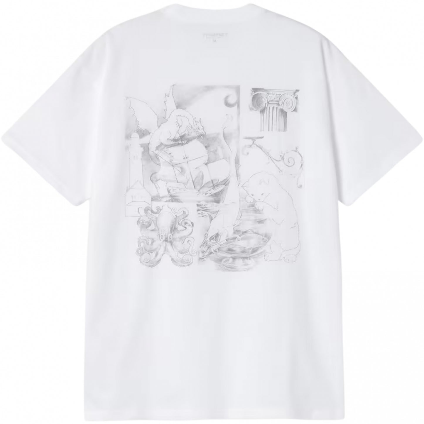 Maglietta Carhartt WIP SS Okniceok 02 Tee BIANCO