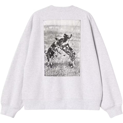 Felpa Carhartt WIP No Play Sweat GRIGIO