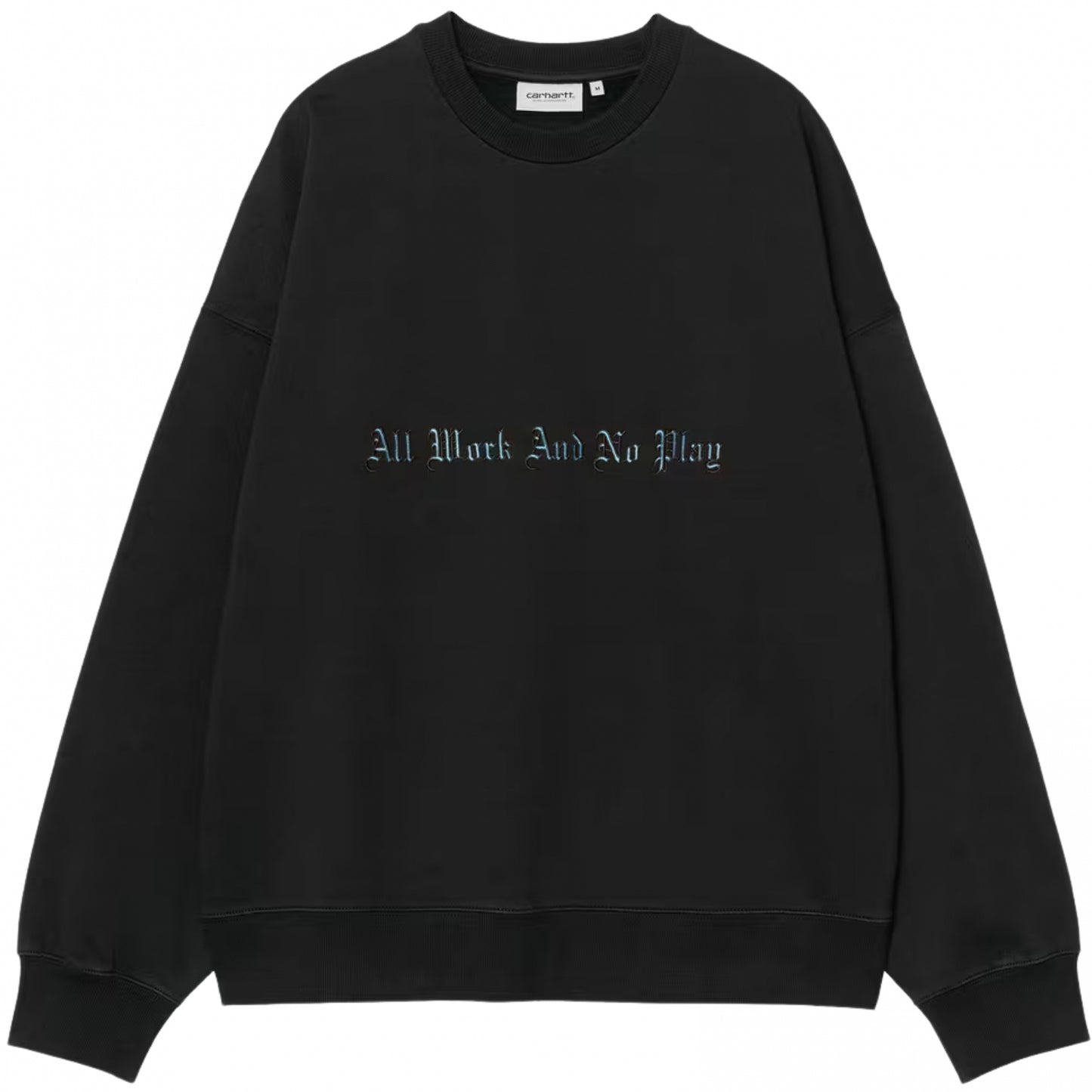 Felpa Carhartt WIP No Play Sweat NERO