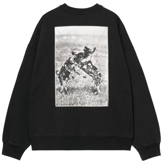 Felpa Carhartt WIP No Play Sweat NERO