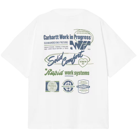 Maglietta Carhartt WIP SS Networks Tee BIANCO