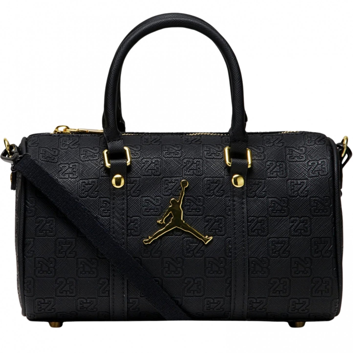 Borsa Jordan Monogram Mini Duffle NERO