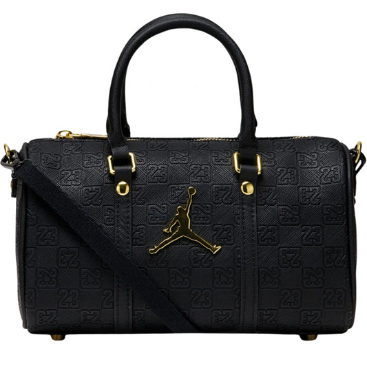 Borsa Jordan Monogram Mini Duffle NERO
