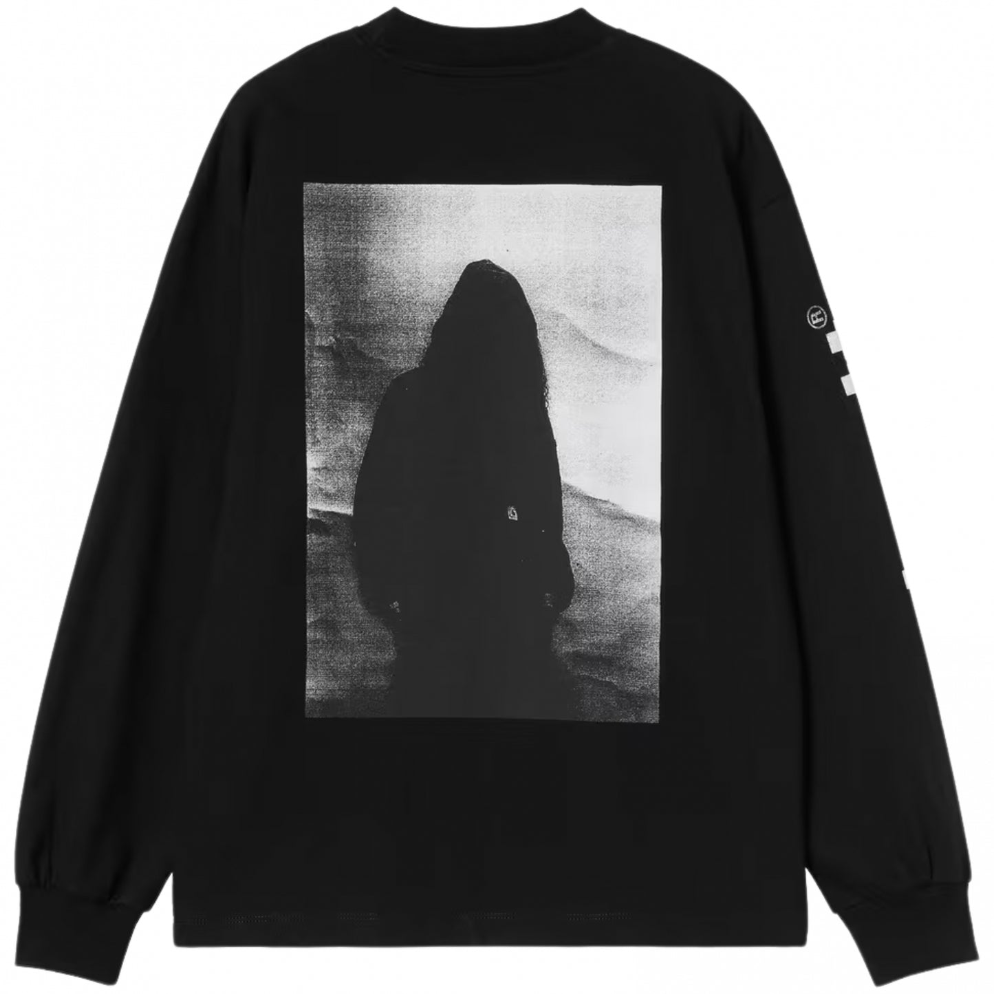 Maglietta Carhartt WIP W' L/S Archive Script Tee NERO