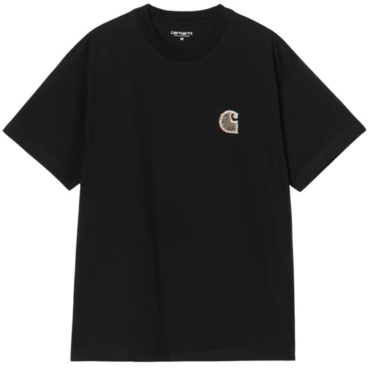 Maglietta Carhartt WIP SS Mind Your Head SS Tee NERO