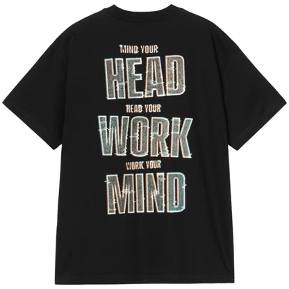 Maglietta Carhartt WIP SS Mind Your Head SS Tee NERO