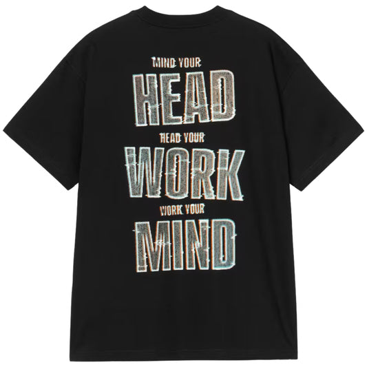 Maglietta Carhartt WIP SS Mind Your Head SS Tee NERO