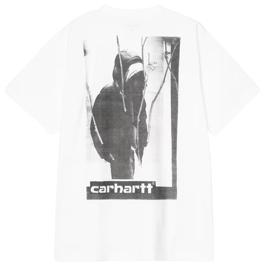 Maglietta Carhartt WIP SS Archive Script Tee BIANCO