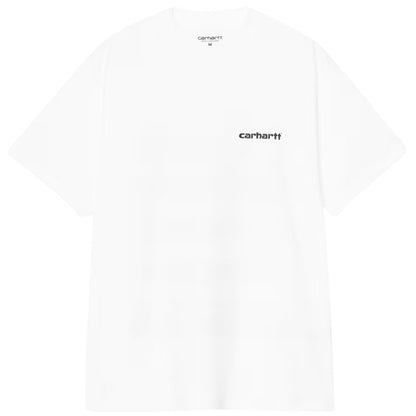 Maglietta Carhartt WIP SS Archive Lines Tee BIANCO