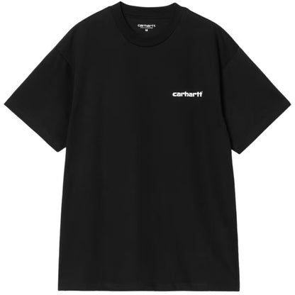 Maglietta Carhartt WIP SS Archive Lines Tee NERO
