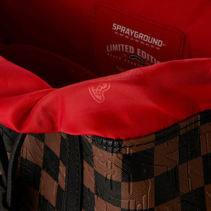 Zaino Sprayground Check 2 Emboss Monte Carlo Backp UNICO
