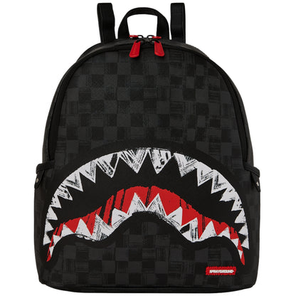 Zainetto Sprayground Scribble Shark Savage Backpac UNICO