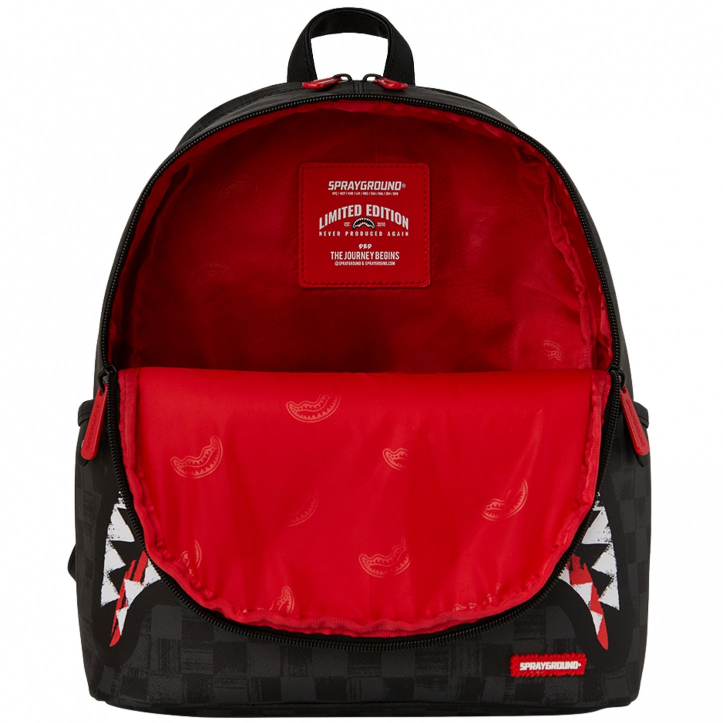 Zainetto Sprayground Scribble Shark Savage Backpac UNICO