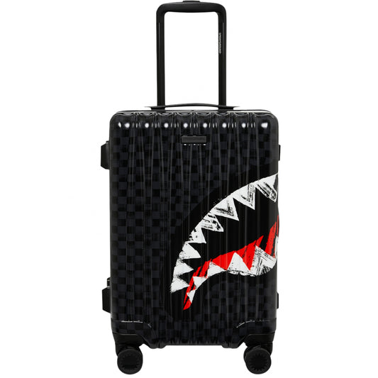 Valigia Sprayground Scribble Shark Carry On Luggag UNICO