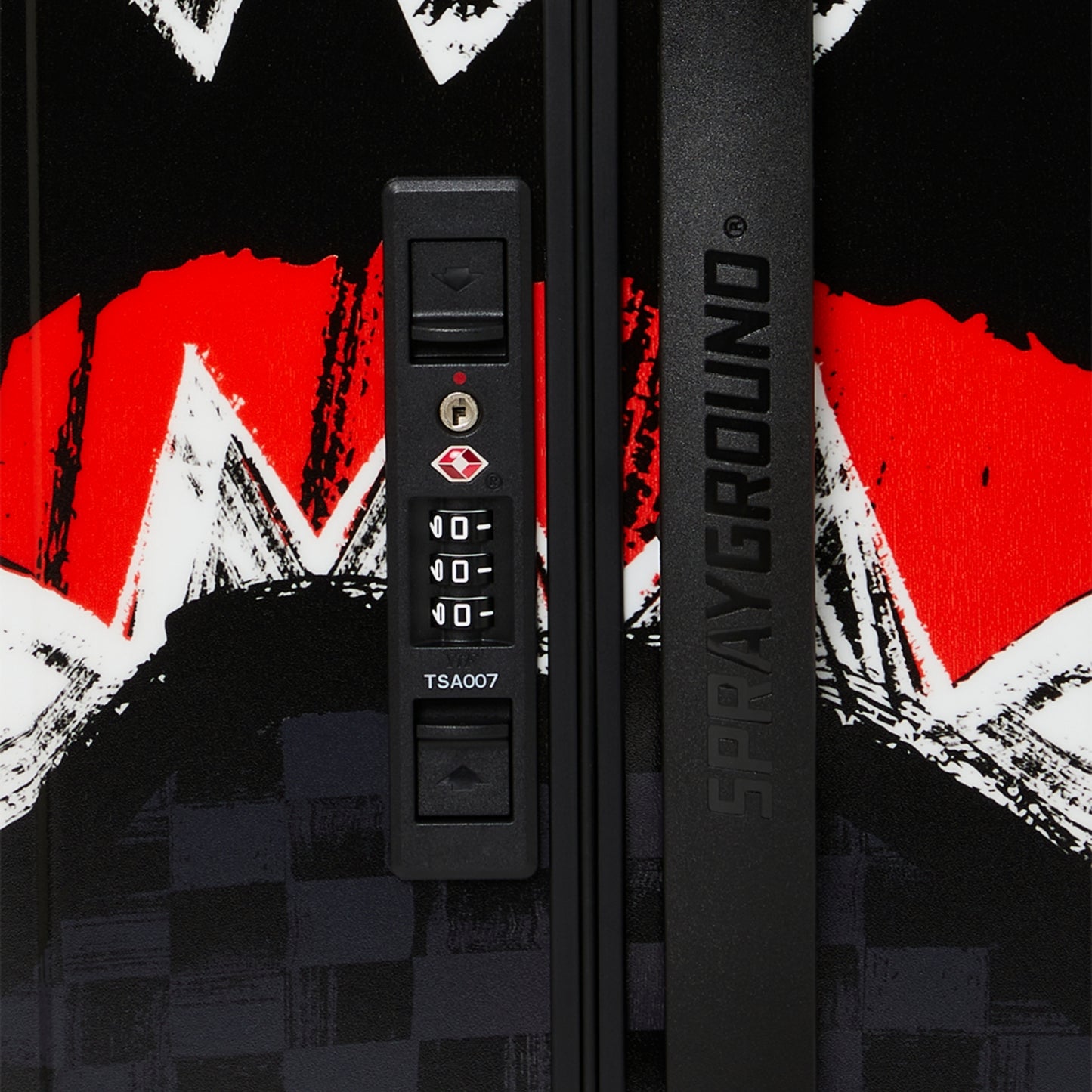 Valigia Sprayground Scribble Shark Carry On Luggag UNICO