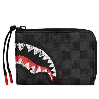 Portafoglio Sprayground Scribble Shark Wallet UNICO
