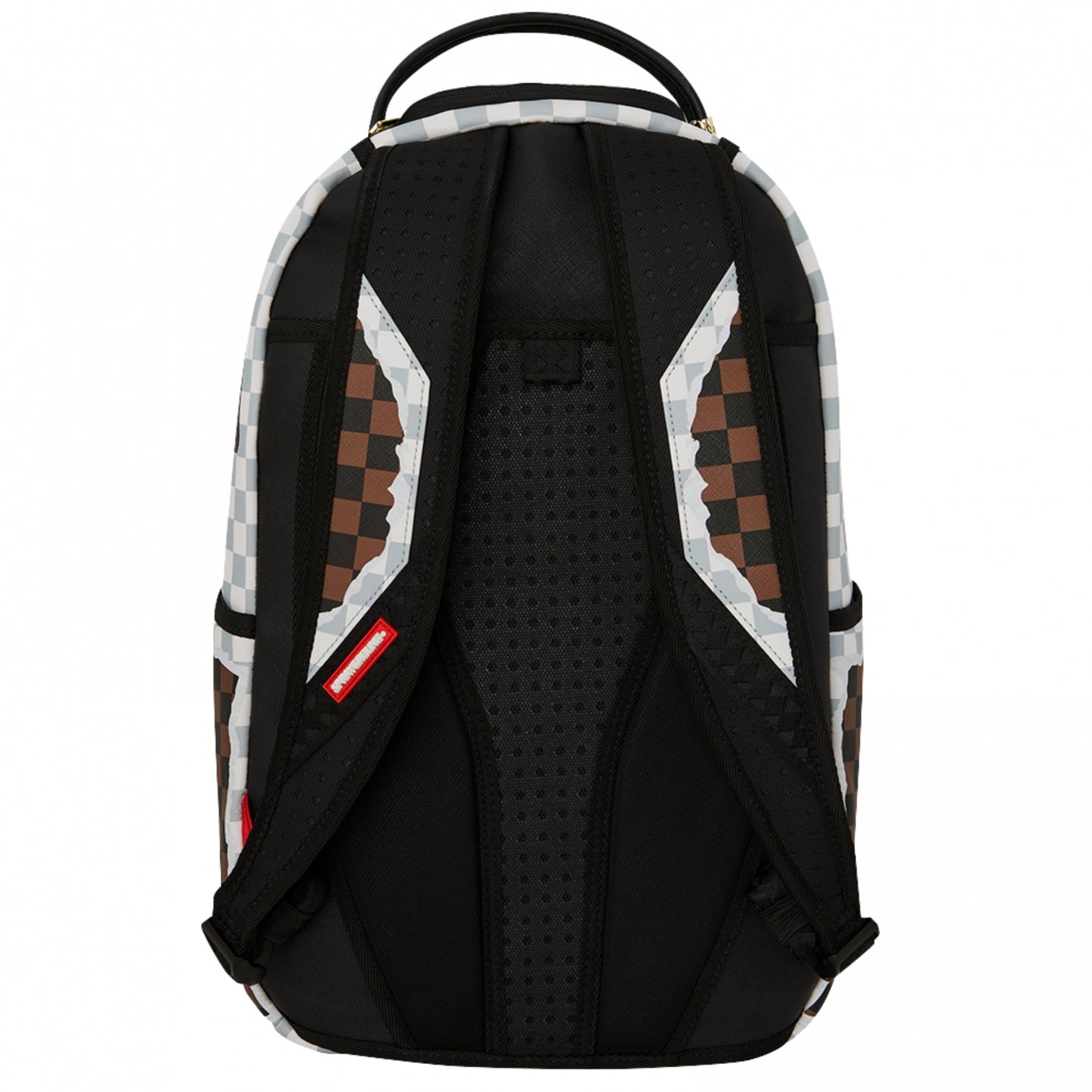 Zaino Sprayground Cream Brown Tear Check Backpack UNICO
