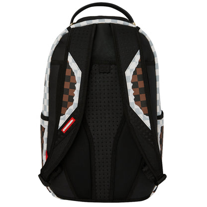 Zaino Sprayground Cream Brown Tear Check Backpack UNICO