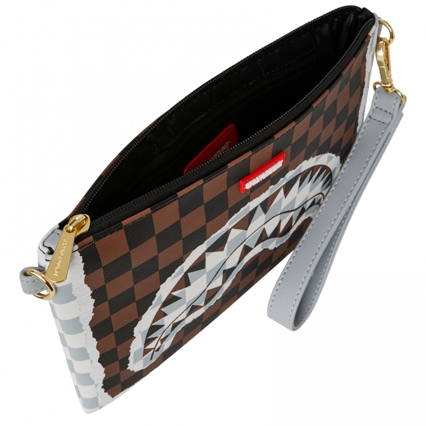 Marsupio Sprayground Cream Brown Tear Check Crosso UNICO