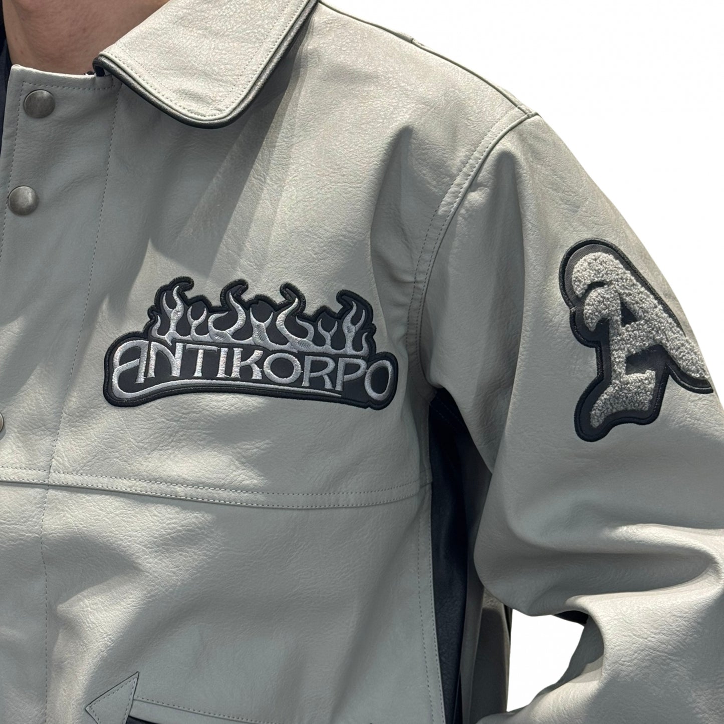 Giubbino Antykorpo Leather Jacket