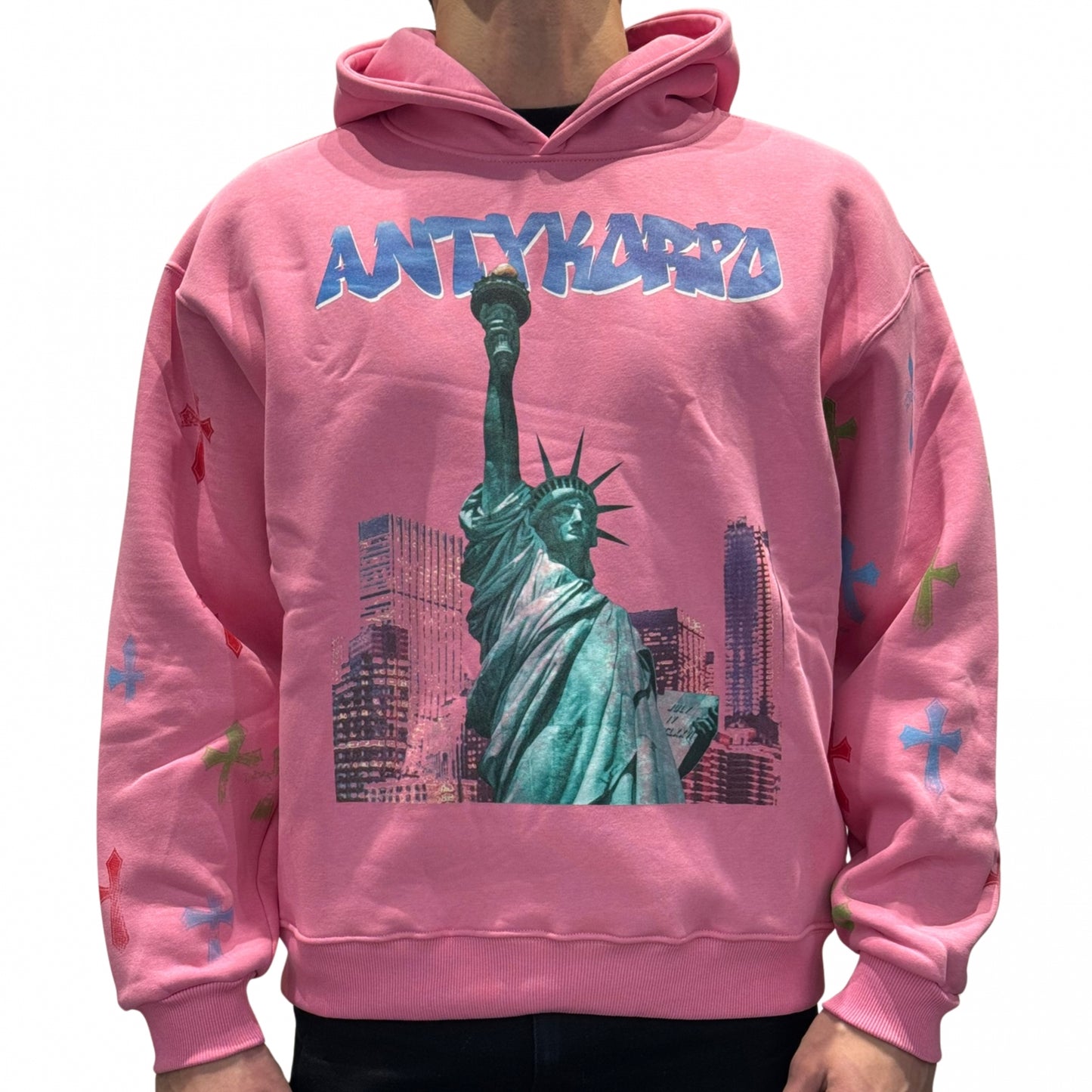 Felpa Antikorpo Hoodie ROSA