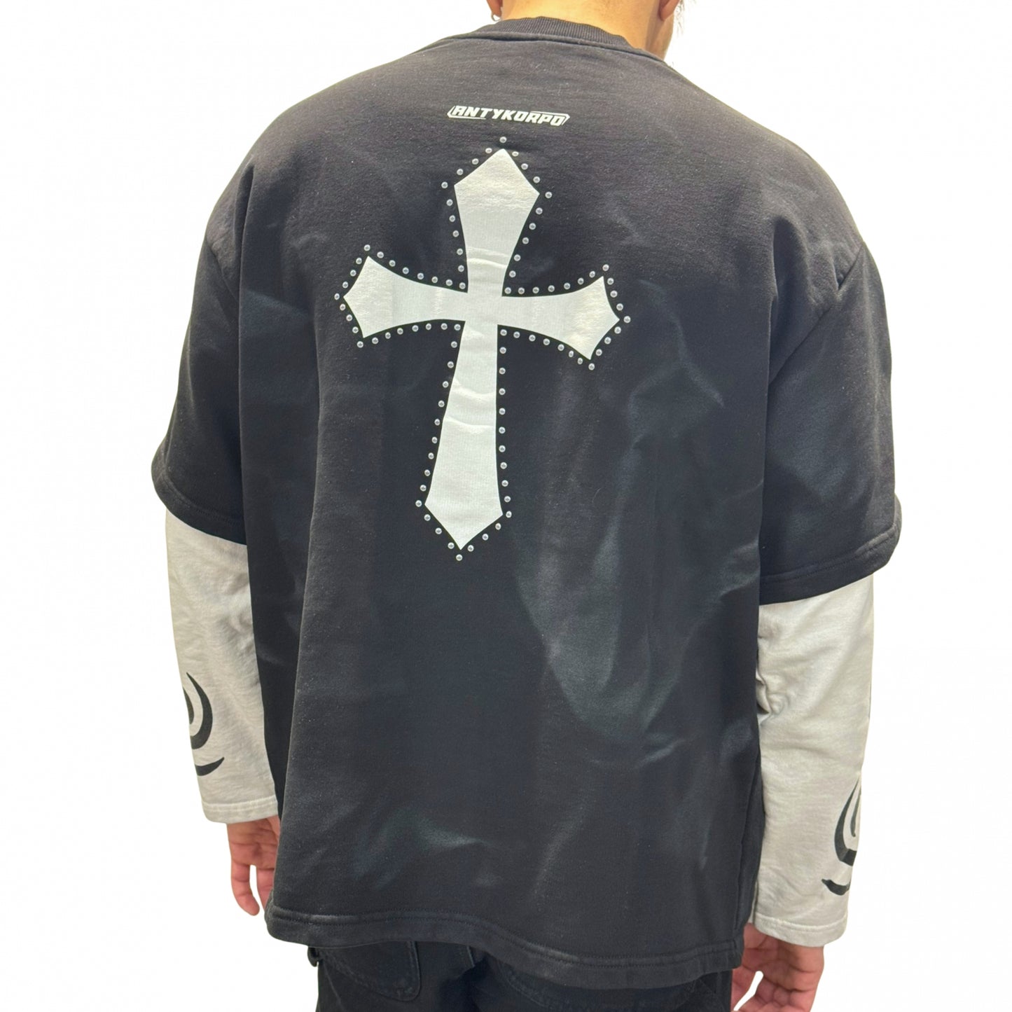 Felpa Antykorpo Crewneck Nero