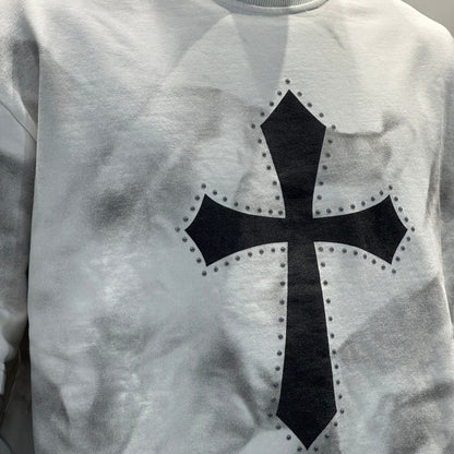 Felpa Antykorpo Crewneck Bianco