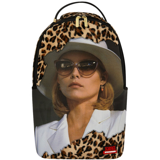 Zaino Sprayground Scarface Elvira Leopard Print Backpack