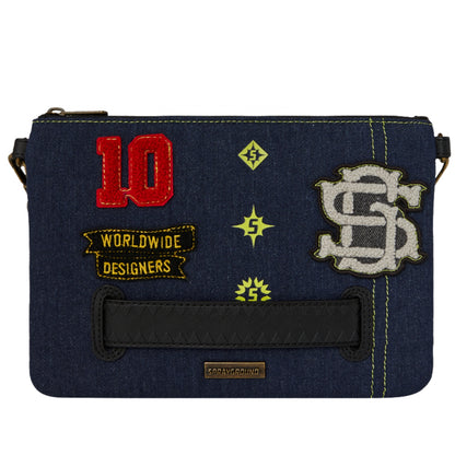 Marsuio Sprayground Evisu Style Crossover Clutch