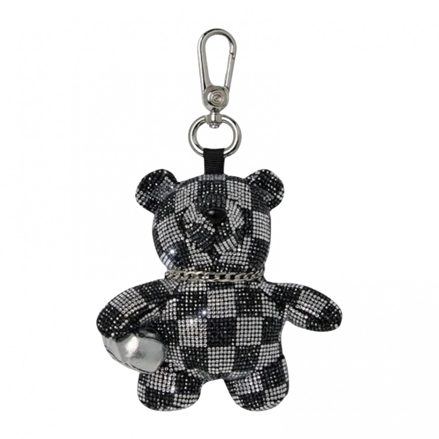 Portachiavi Gold Diamond Tear Bear Cub Keychain