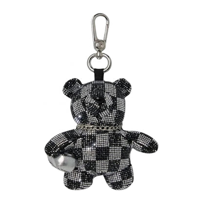 Portachiavi Gold Diamond Tear Bear Cub Keychain