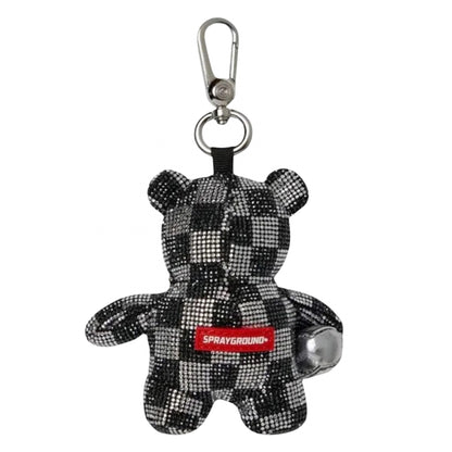 Portachiavi Gold Diamond Tear Bear Cub Keychain