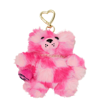 Portachiavi Sprayground Pink Fur Check Bear Cub Ke