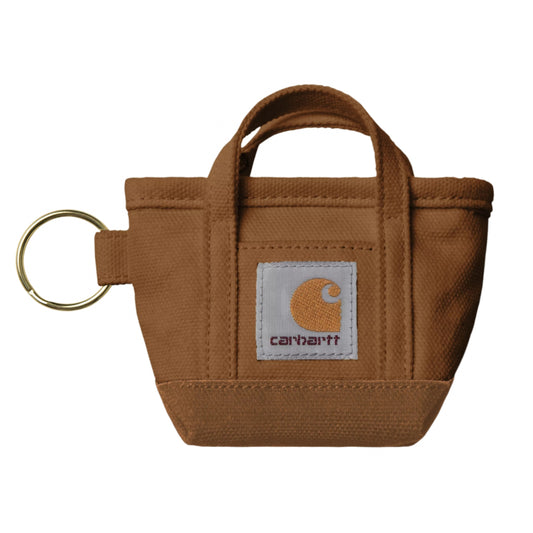 Portachiavi Carhartt WIP Mini Tote Bag Keychain MARRONE