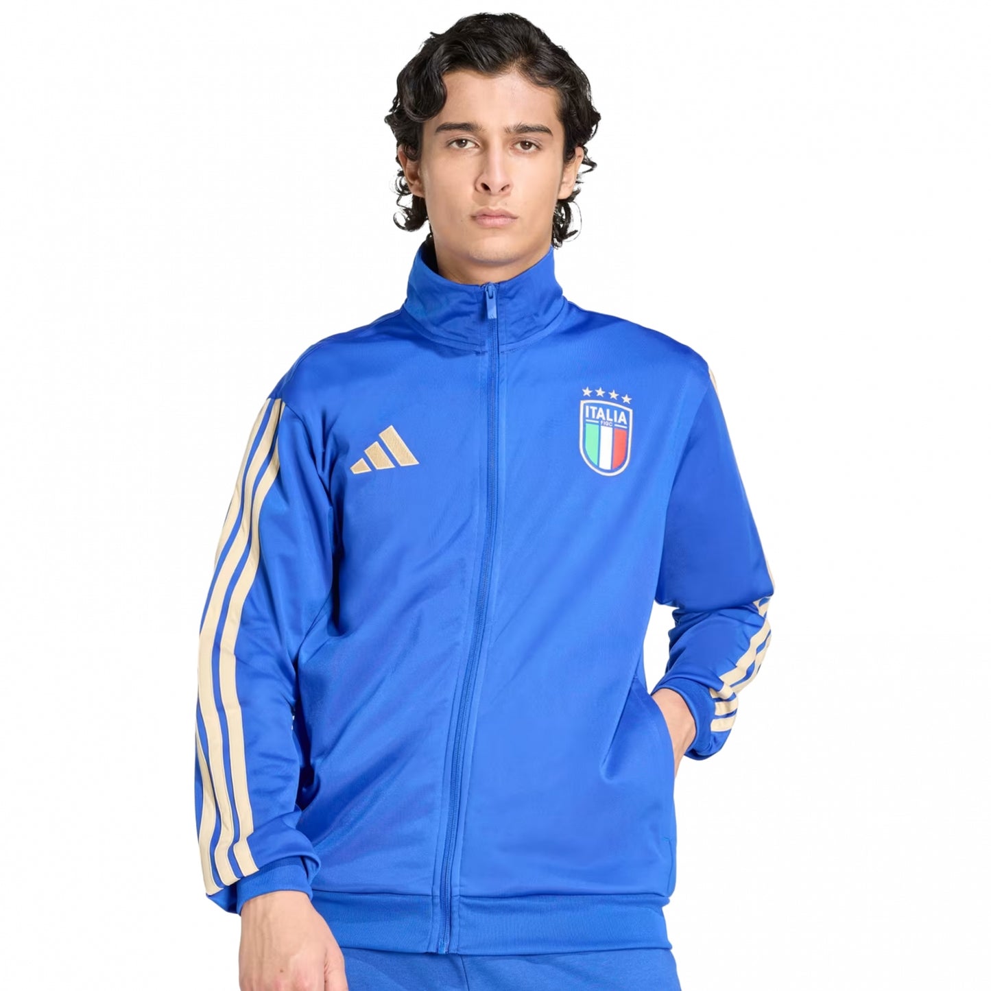 Felpa Adidas FIGC DNA Track Jacket Italy