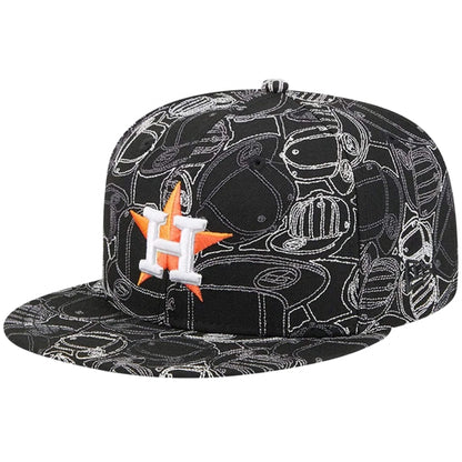 Cappello New Era 59Fifty Scramble HOUAST UNICO